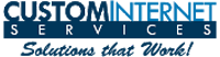 Logo for Custom Internet Services LLC